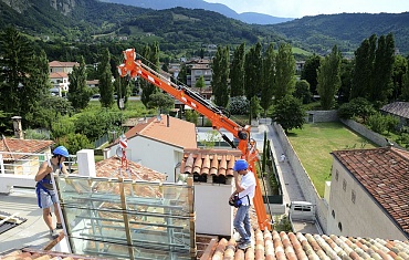 Подъем стекла на высоту